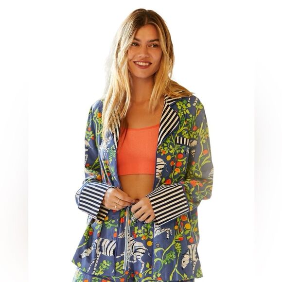 Olivia Wendel for Anthropologie Zebra Sleep Top - Picture 6 of 9